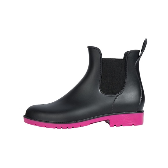 ❌ SOLD ✨ Women's Ankle Rain Boots Waterproof Chelsea Boots - Picture 3 of 11